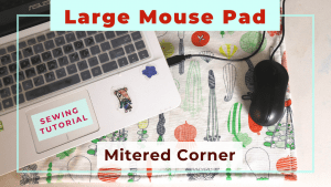 mousepad sewing tutorial