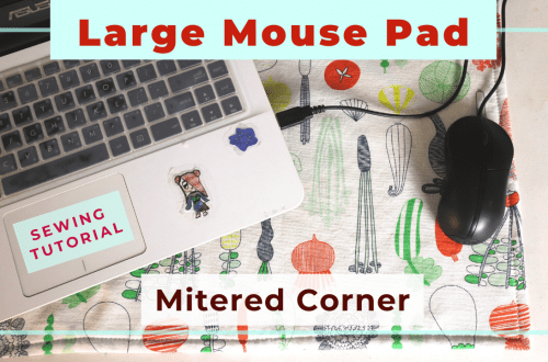mousepad sewing tutorial