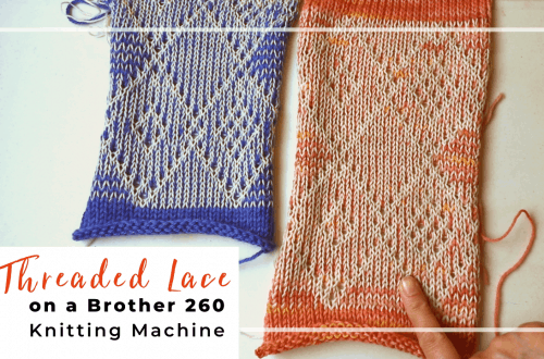 thread lace punchcard pattern
