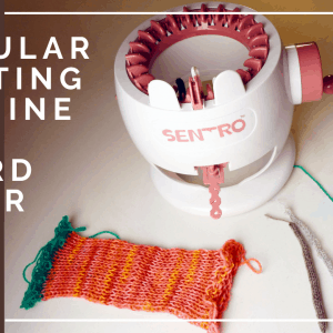 Circular knitting machine and I cord maker