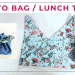 bento lunch bag tote