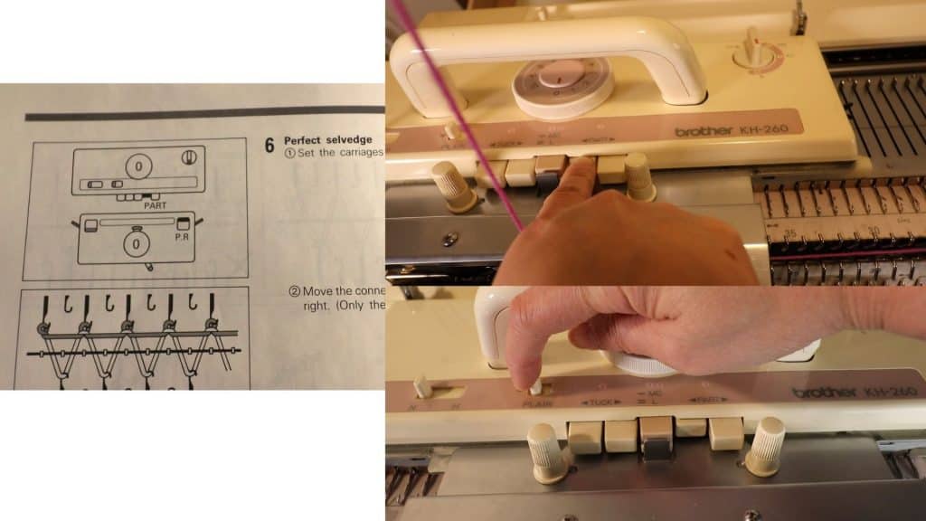 How to knit socks on a bulky knitting machine with a ribber 