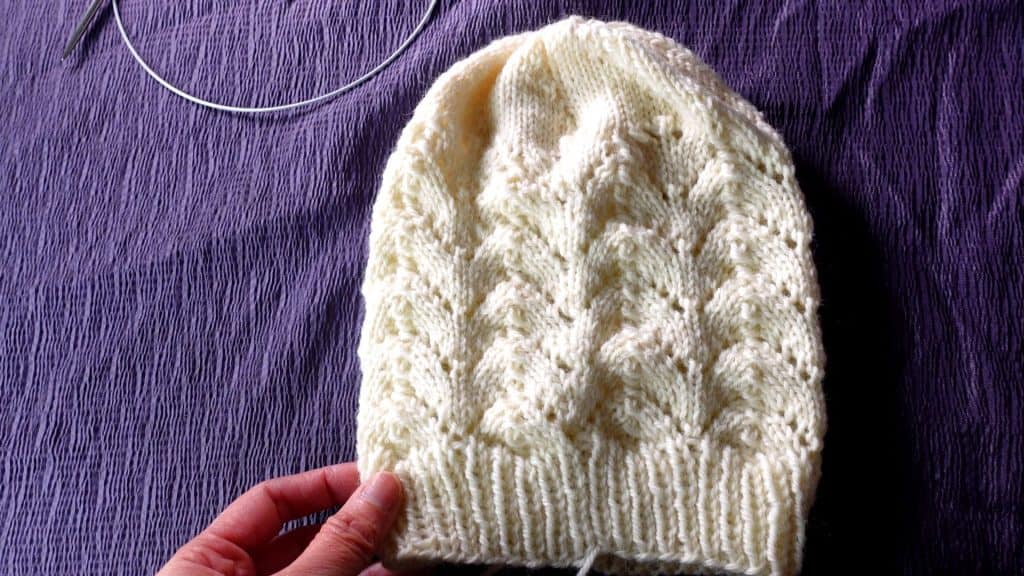 So I'm knitting my first beanie on a flexee loom & every time i