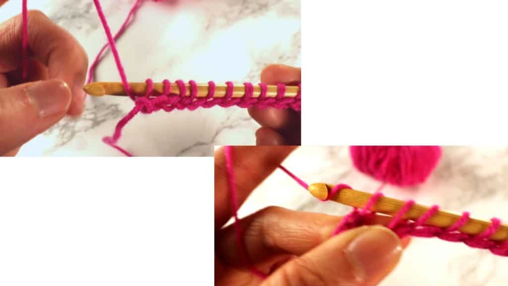 Tunisian Crochet Little Diamond Stitch  Increases and Decreases Also  Explainedd 