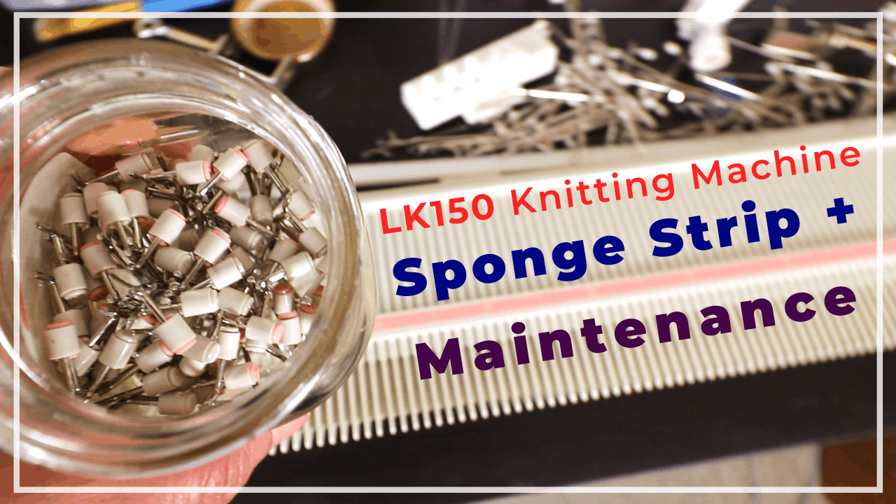 Replacing sponge bar for LK150 and general maintenance
