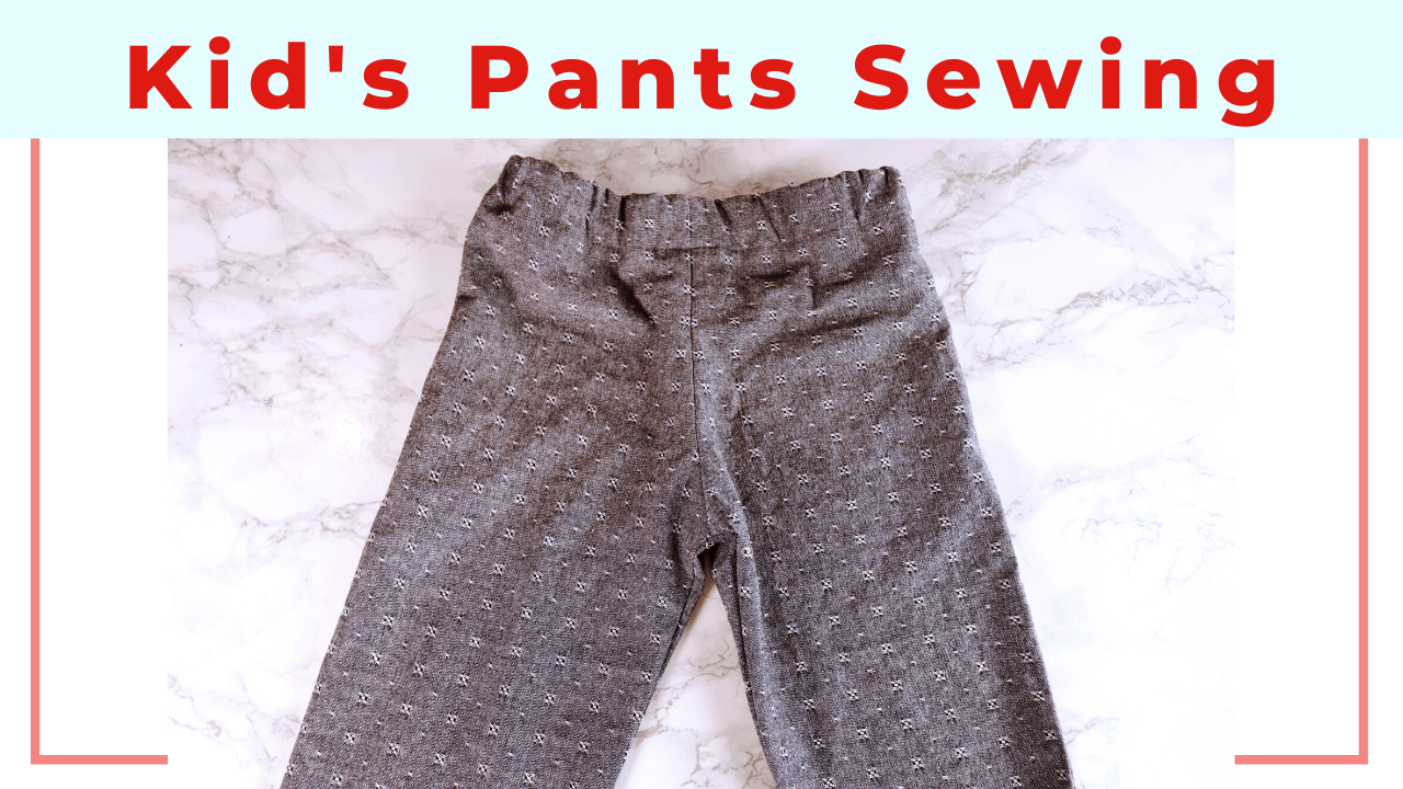 Kids pattern pants | New kids pants pattern by HipKnitShop